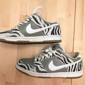 Nike | Shoes | Nike Dunk Low Vintage Daktari Zebra | Poshmark display picture 1
